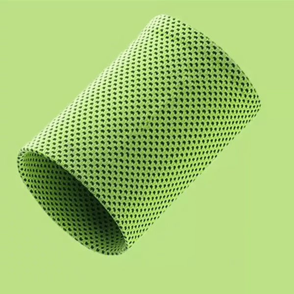 Cooling Wrist Brace Wristbands for Exercise, Breathable Wrist Sweatband Ice Sleeves for Sports, Fitness, and Injury