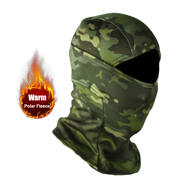 Outdoor Cold-Proof Ski Balaclava Mask, Fleece-Lined Helmet Liner for Motorcycle, Cycling & Snow Sports