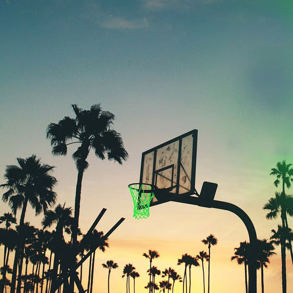 Ultimate Glow in the Dark Basketball Net - Perfect for Night Games