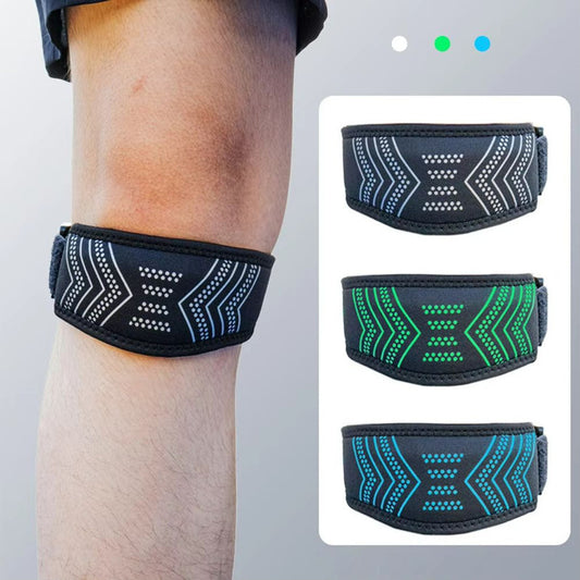 Adjustable Patella Strap Knee Support for Pain Relief and Sports Stability