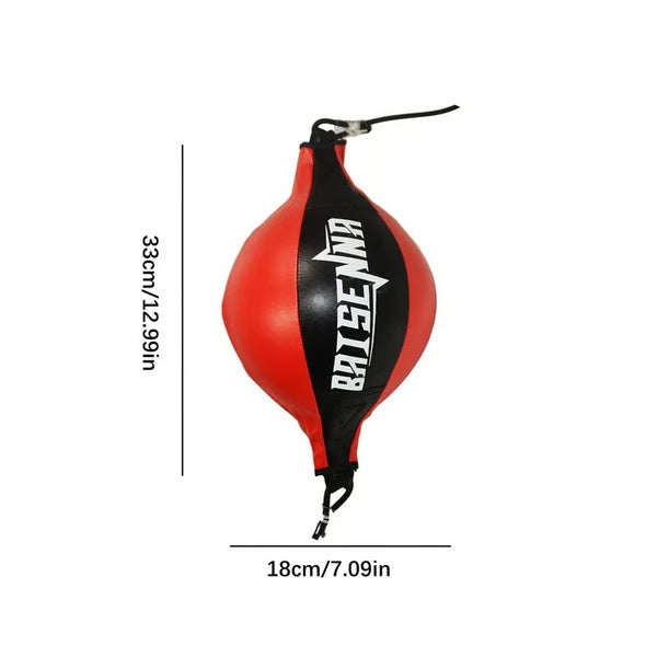 Boxing Speed Ball with Super Elastic Rope, Heavy Duty Punching Ball for Reflex Training, MMA & Cardio Workouts
