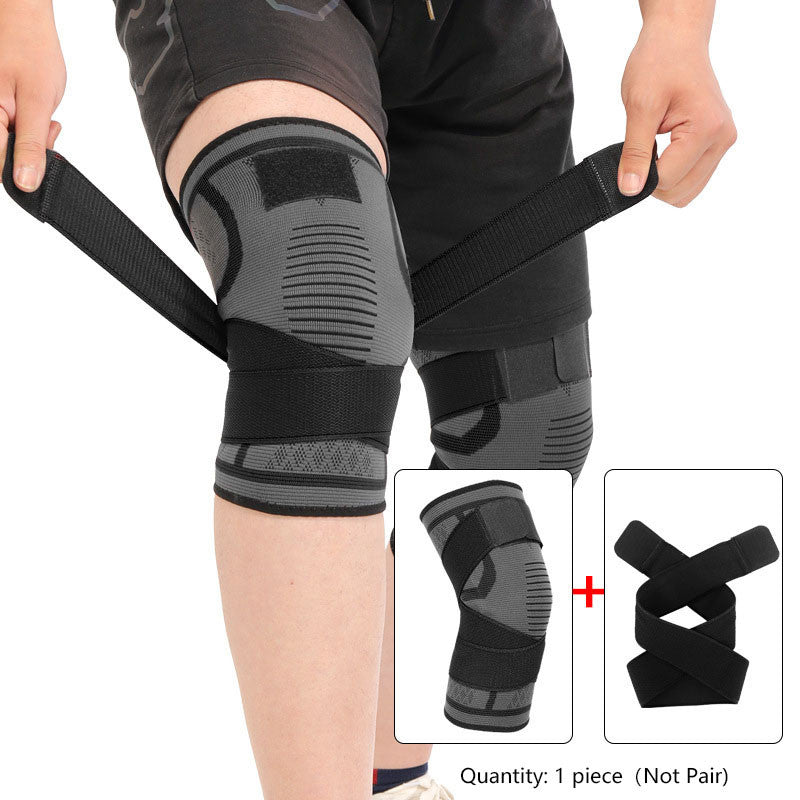 Outdoor, Basketball, Weightlifting Knee Brace Knee Pad with Nylon Sport Compression