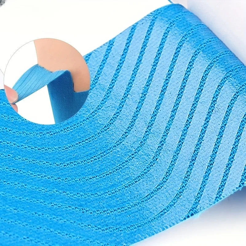 2pc Breathable Self Adhesive Compression Wrap, Elastic Support Bandage for Sports Injury Support Muscle Strains