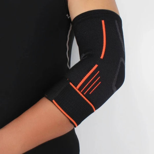 Compression Elbow Pads Support Sleeve for Tendonitis, Tennis Elbow & Joint Pain Relief