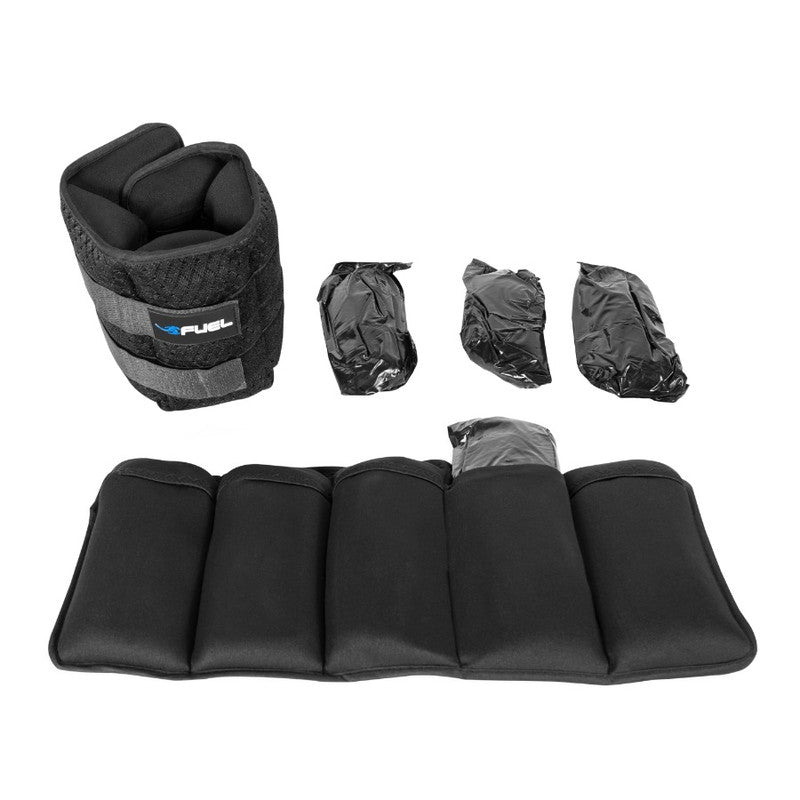 Fuel Pureformance Adjustable Wrist Ankle Weights Pair, Strength Training Weights for Fitness, Cardio & Workout