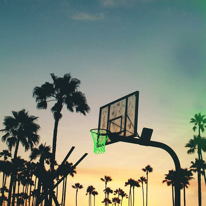 Ultimate Glow in the Dark Basketball Net - Perfect for Night Games