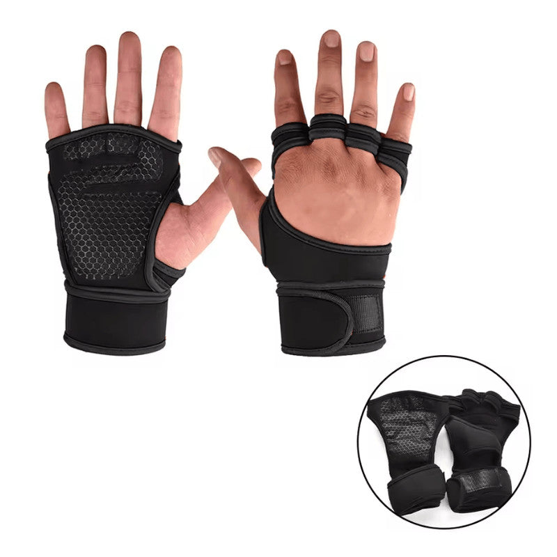 Workout Gloves for Men and Women Weightlifting Fitness Training Gloves with Wrist Support