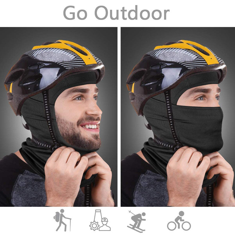 Breathable Full Face Mask Balaclava Ski Mask for Men & Women Ideal for Skiing & Outdoor Sports