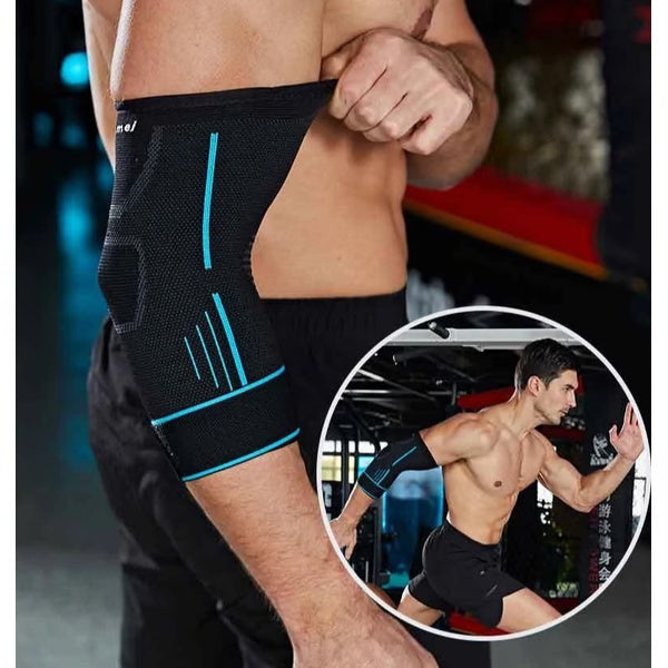 Compression Elbow Pads Support Sleeve for Tendonitis, Tennis Elbow & Joint Pain Relief
