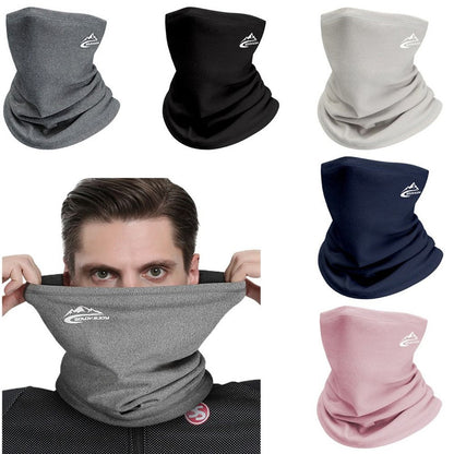 Velvet Winter Neck Gaiter, Thermal Running Bandana Scarf for Cold Weather, Riding & Outdoor Activities