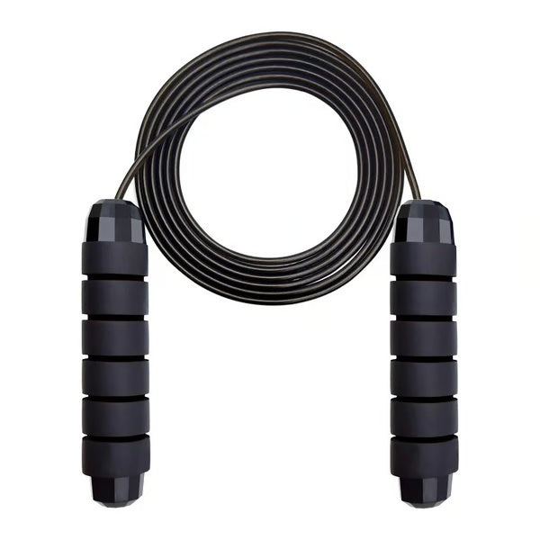 Ball Bearings Adjustable Tangle Free Speed Wire Jump Rope Workout & Slim Body Fitness Rope with Foam Handles