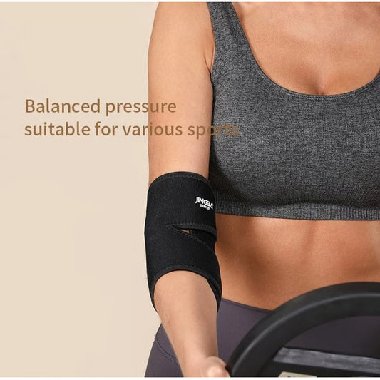 ompression Elbow Brace Support Sleeve for Tendonitis, Tennis Elbow & Golf Pain Relief