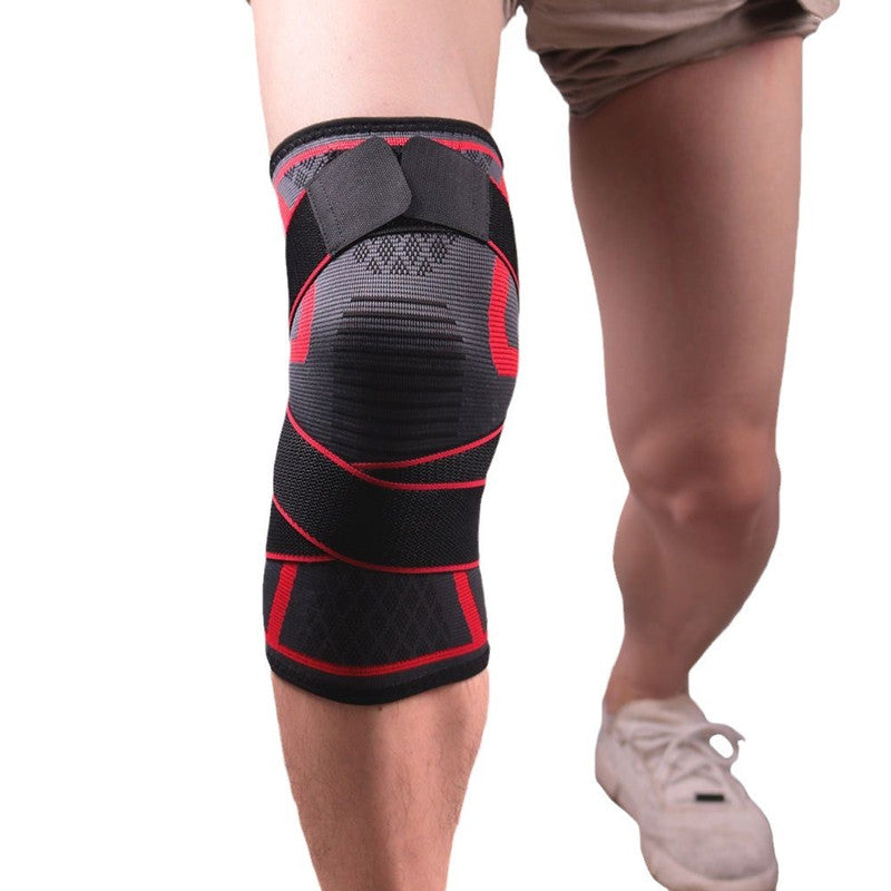 Outdoor, Basketball, Weightlifting Knee Brace Knee Pad with Nylon Sport Compression