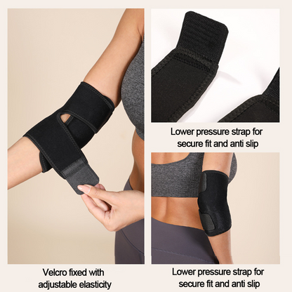 Elbow Support Sleeve for Tennis Elbow, Fitness Compression Brace, Tendonitis Treatment and Golf Pain Reduction
