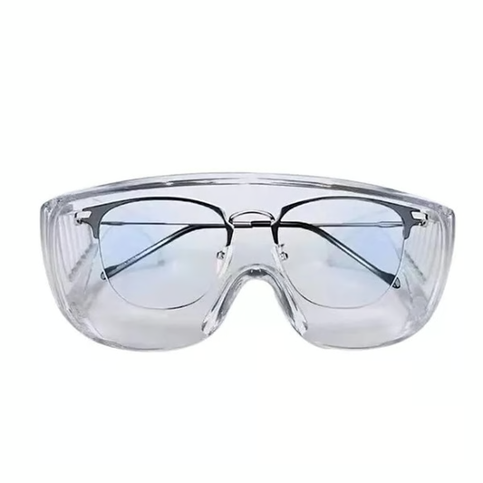 Clear safety anti fog goggles glasses for work lab outdoor eye protection