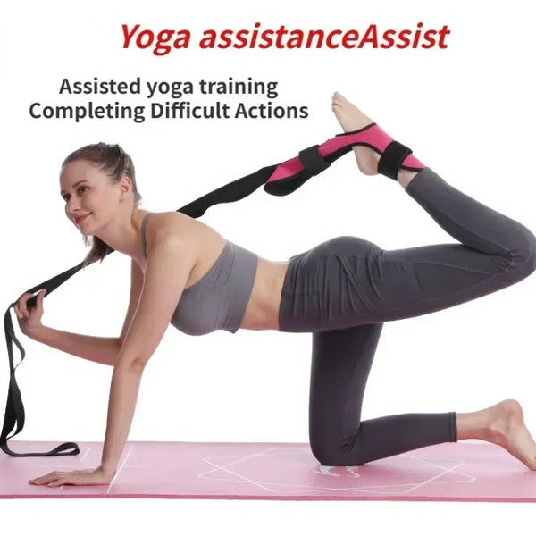 Yoga Leg Stretching Band, Professional Flexibility Stretcher for Rehabilitation, Fitness & Plantar Fasciitis Relief