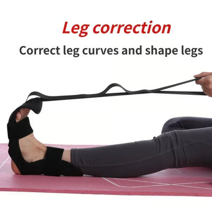 Yoga Leg Stretching Band, Professional Flexibility Stretcher for Rehabilitation, Fitness & Plantar Fasciitis Relief