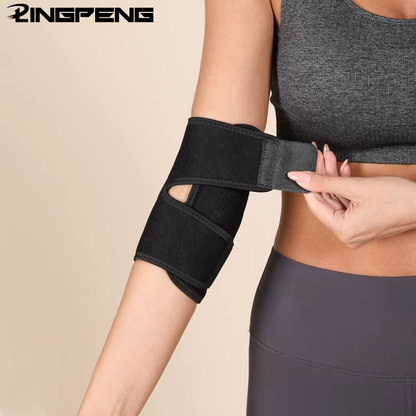 Elbow Support Sleeve for Tennis Elbow, Fitness Compression Brace, Tendonitis Treatment and Golf Pain Reduction